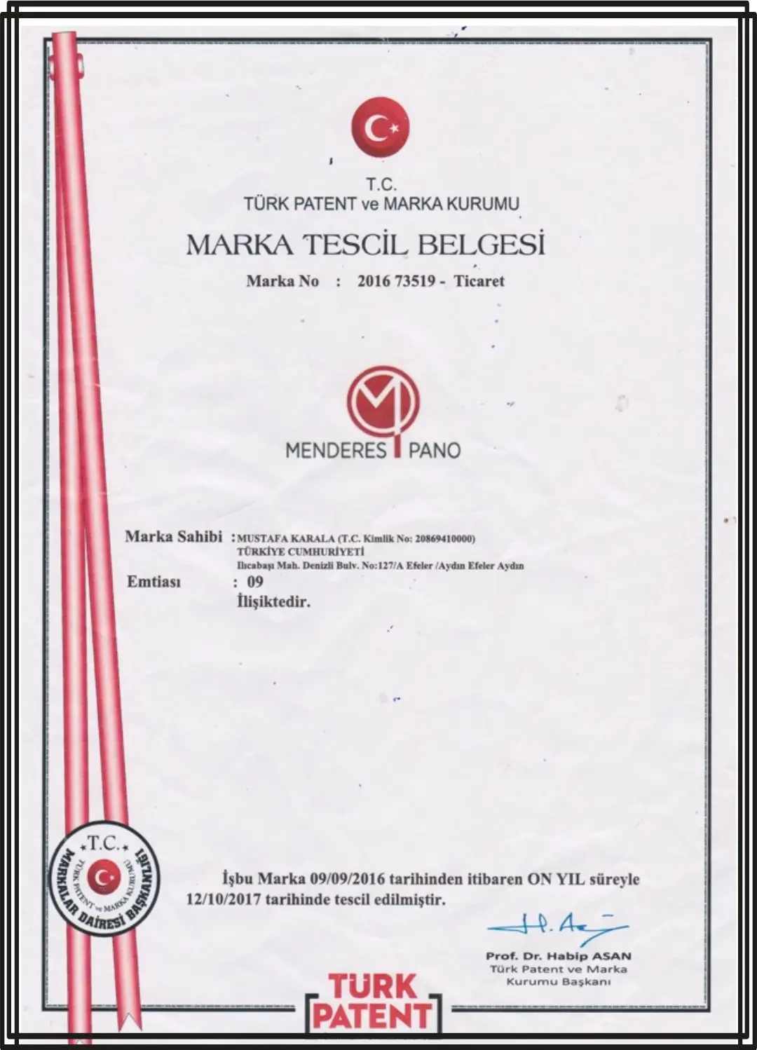 menderes pano